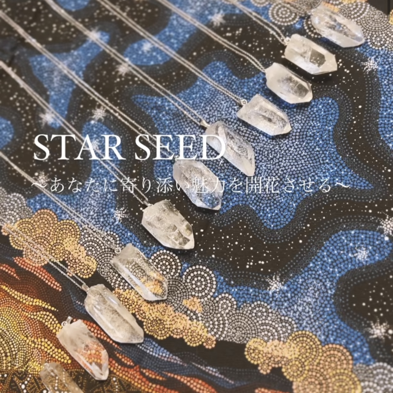  - 唯一無二のSTAR SEEDネックレス - アップフェル《公式》金属アレルギー対応アクセサリーパーツ専門ショップ